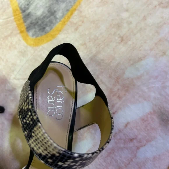 Franco Sarto Snakeskin Patterned Heels - Picture 5 of 5